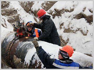 В Горно-Алтайске продолжаются работы по восстановления газоснабжения