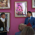В художественной школе открылась выставка Амыра Укачина