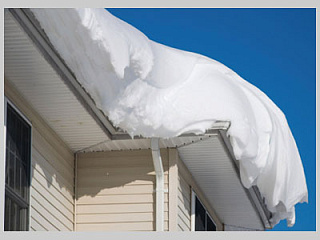Сход снега с крыш