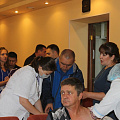 Прививочную кампанию против гриппа открыли в администрации Горно-Алтайска