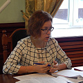 Ольга Сафронова провела рабочую встречу с собственниками торговых центров «Ткацкий» и «Ткацкий-2»