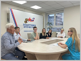 Представители Общественного совета Горно-Алтайска посетили филиал фонда «Защитники Отечества» в Республике Алтай