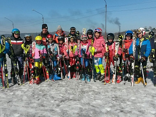 Юные горнолыжники удачно выступили на турнире в Междуреченске