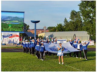 Волонтеры Горно-Алтайска приняли участие в республиканской Олимпиаде спортсменов