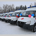 Главе Администрации города Ольге Сафроновой вручены ключи от шести школьных автобусов