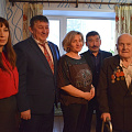 Ветерана Василия Ситникова поздравили с юбилеем