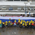 Флешмоб к пятилетию воссоединения Крыма с Россией состоялся в Горно-Алтайске