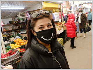 В Горно-Алтайске продолжается обязательный масочный режим