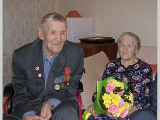 Ветерана Великой Отечественной войны Григория Пашкова поздравили с 95-летним юбилеем