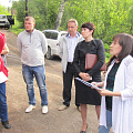 Администрация города встретилась с членами садового товарищества «Медик»