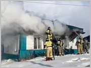 В Горно-Алтайске потушен пожар в доме по переулку Западному
