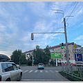В Горно-Алтайске по проспекту Коммунистическому устанавливают новые светофоры