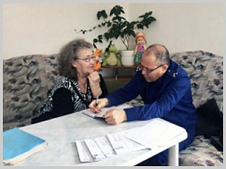 Прокуратурой города проведен очередной выездной прием граждан в Доме-интернате для престарелых и инвалидов №3
