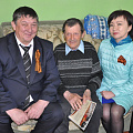 Мэр города Юрий Нечаев поздравил фронтовиков с Великой Победой