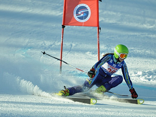 В Горно-Алтайске прошли соревнования по горнолыжному спорту в рамках спартакиады трудовых коллективов города