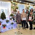 В Горно-Алтайске поздравили победителей конкурса новогоднего оформления фасадов