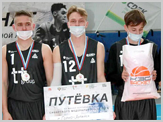 Сборная команда города Горно-Алтайска стала победителем школьной баскетбольной лиги «КЭС-БАСКЕТ»