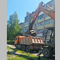 В Горно-Алтайске приступили к ремонту дворов многоквартирных домов