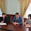 Ольга Сафронова и Сергей Диденко заключили соглашение о сотрудничестве по защите от ЧС