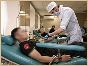 Росгвардейцы пополнили запасы донорской крови медучреждений Республики Алтай