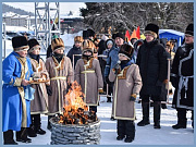 Cегодня, 17 февраля, в Горно-Алтайске прошли мероприятия, посвящённые празднику Чага-Байрам