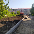 В Горно-Алтайске приступили к ремонту дворов многоквартирных домов