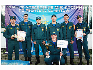 Пожарно-спасательная часть №2 Горно-Алтайска победила в конкурсе на лучшее подразделение  пожарной охраны Республики Алтай.