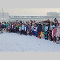На горе Комсомольская состоялось Открытое первенство города Горно-Алтайска по горнолыжному  спорту на «Кубок Мэра»