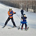 В Горно-Алтайске состоялось официальное открытие горнолыжного сезона для детей с ОВЗ