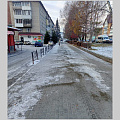 В Горно-Алтайске ведётся очистка и посыпка дорог и тротуаров