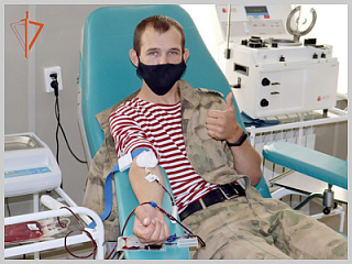 Росгвардейцы пополнили запасы донорской крови медицинских учреждений республики