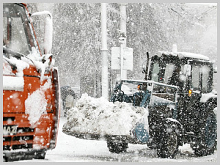Уборка снега в Горно-Алтайске проходит в штатном режиме