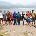 Юрий Нечаев и Наталья Анисимова посетили палаточный лагерь «Адамант»