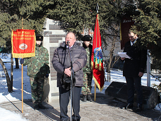 Мэр города принял участие в траурном митинге, посвященном годовщине вывода советских войск из Афганистана