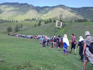 Из Горно-Алтайска  до Телецкого озера пройдет крестный ход «По стопам миссионеров Алтайских»