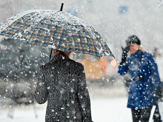 17 декабря в Горно-Алтайске возможен мокрый снег и сильный ветер