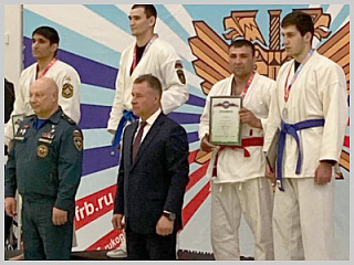 Пожарный из Горно-Алтайска стал призером Кубка МЧС России