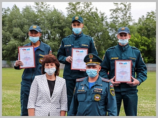 Лучшего пожарного выбрали в Республике Алтай