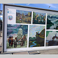 На площади Горно-Алтайска установлена новая уличная выставка