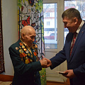 Участника Московской битвы Николая Янышкина поздравили с годовщиной начала контрнаступления