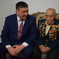 Участника Московской битвы Николая Янышкина поздравили с годовщиной начала контрнаступления