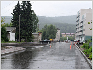 БКАД: в Горно-Алтайске продолжается капитальный ремонт автомобильных дорог