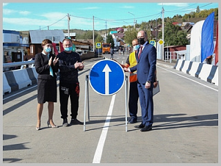 В Горно-Алтайске по улице Совхозной открыли мост после реконструкции