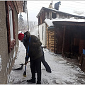 «Молодой Горный» и Молодежные трудовые отряды помогают в ликвидации последствий снегопада