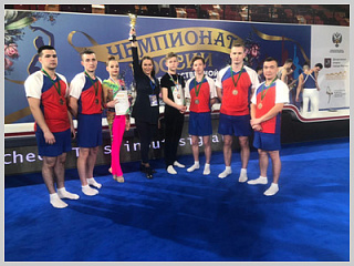 Сборная Республики Алтай - призер Чемпионата России по художественной гимнастике