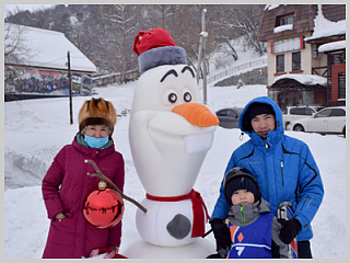 В Горно-Алтайске наградили победителей конкурса «Снеговик у дома»