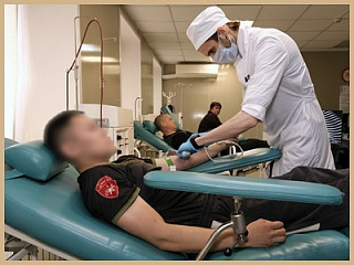 Росгвардейцы пополнили запасы донорской крови медучреждений Республики Алтай