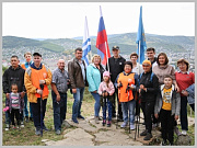 День города - 2021: В Горно-Алтайске состоялось восхождение на гору Тугая