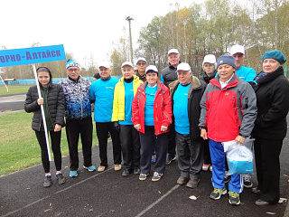 Пенсионеры Горно-Алтайска - чемпионы республиканской спартакиады