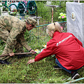 В Горно-Алтайске росгвардейцы облагораживают места захоронения участников Великой Отечественной войны